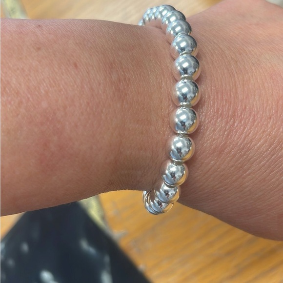 925 Sterling Silver beaded bracelet - Picture 3 of 3